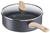 Batterie de cuisine Tefal poêle à frire tefal natural force oslash; 24 cm avec couvercle