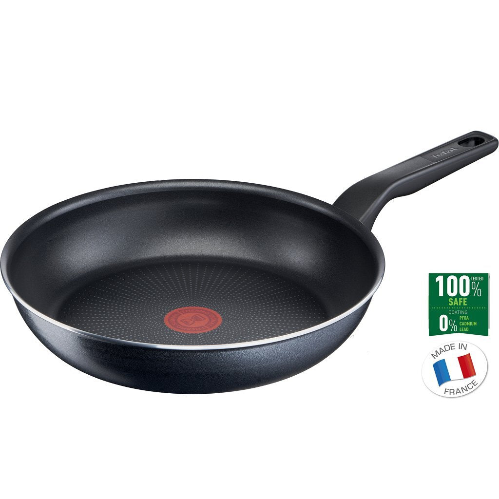 Tefal Kachen Gang Teefal xl Frypan 28 cm schwaarz