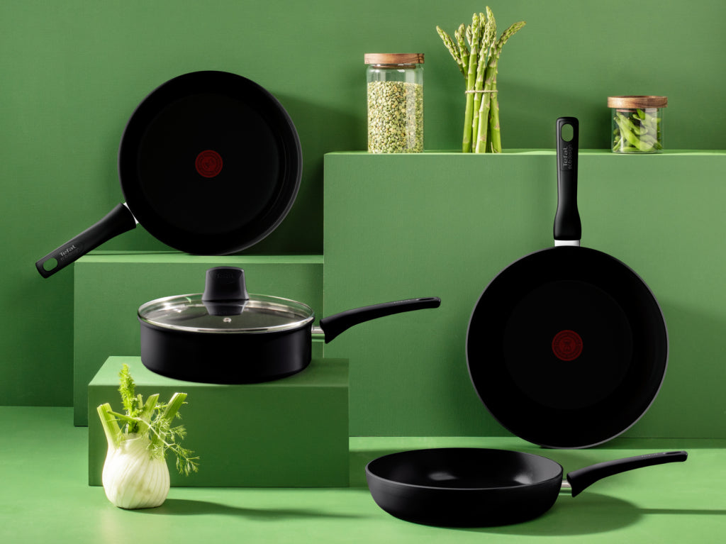 Tefal utensilios de cocina Tefal Renovar la sartén negra de 20 cm Negro