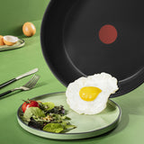 Tefal Cookware Tefal Renew Black Frying Pan 28 cm Schwarz