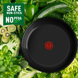 Tefal Cookware Tefal Renew Black Frying Pan 28 cm Schwarz