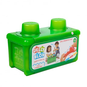 Boîte de rangement Goliath Jelly Blox - jouets de construction - blocs de construction souples - jeu sans douleur - à partir de 2 ans - sans BPA