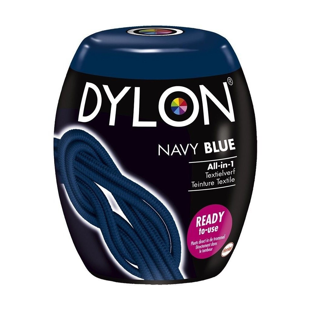 Basic Dylon Machine Wachs Textilfarbe Marine Blau 350 g