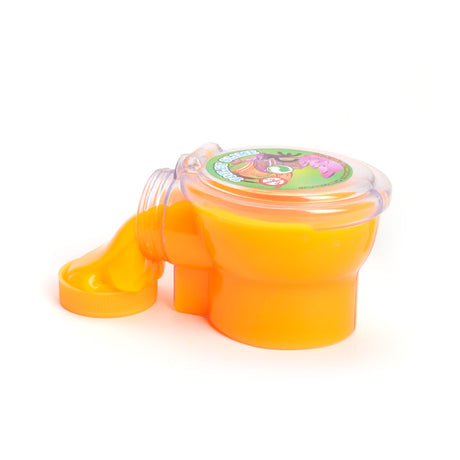 Pot wc avec couleur de mucus