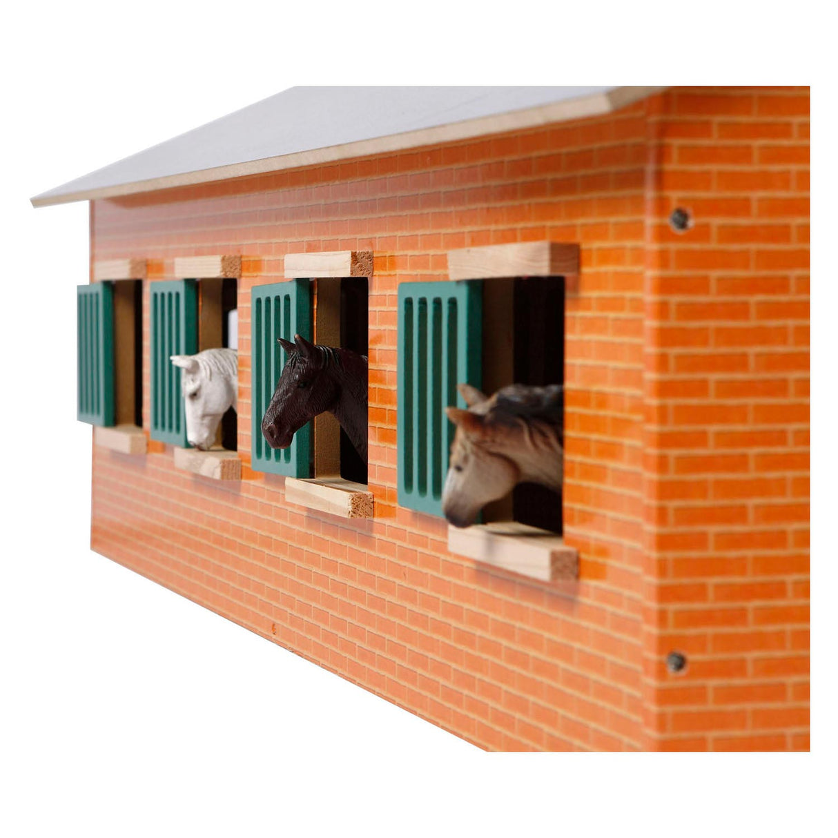 Écurie pour enfants globe avec 7 boxes, 1:24