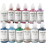 Creativ Company glitter glue various colors, 12x25ml