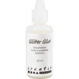 Colle pailletée Creativ company, blanche holographique, 25 ml 1 bouteille