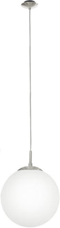 Eglo rondo hanglamp - e27 - ø 30 cm - grijs wit