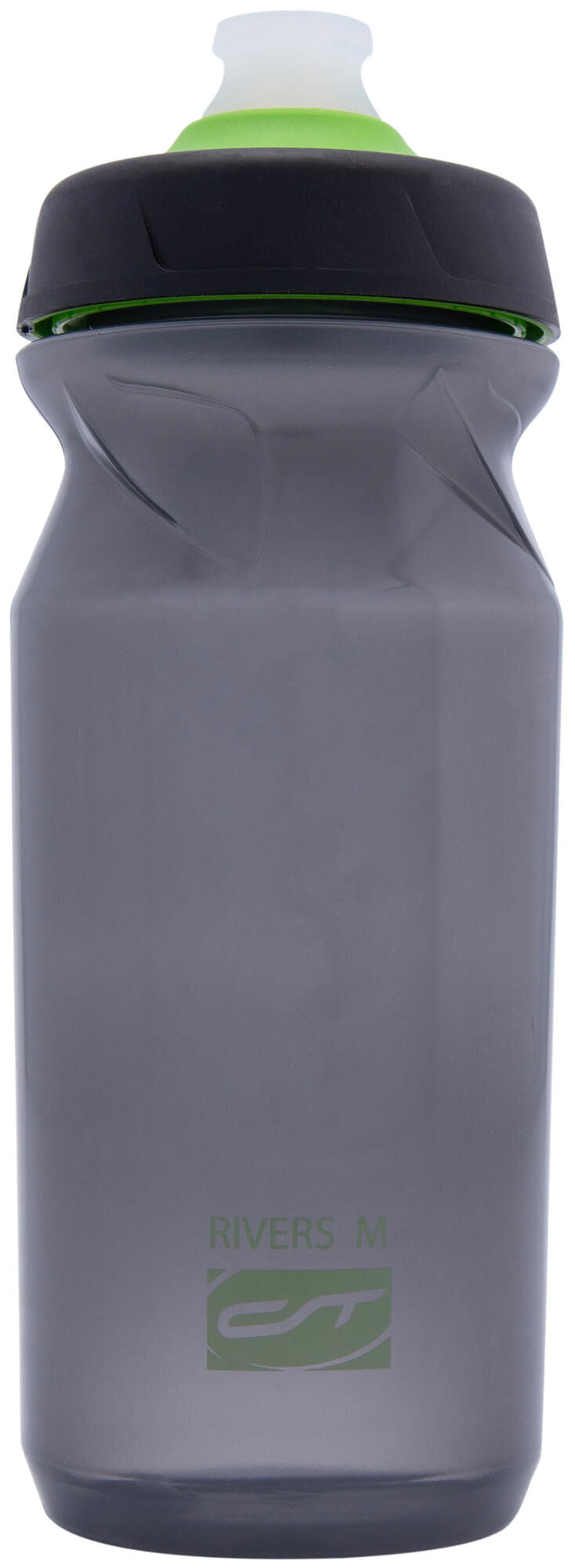 Contec bouteille d'eau rivières m ct bouteille rivières m 650 ml, noir néogreen
