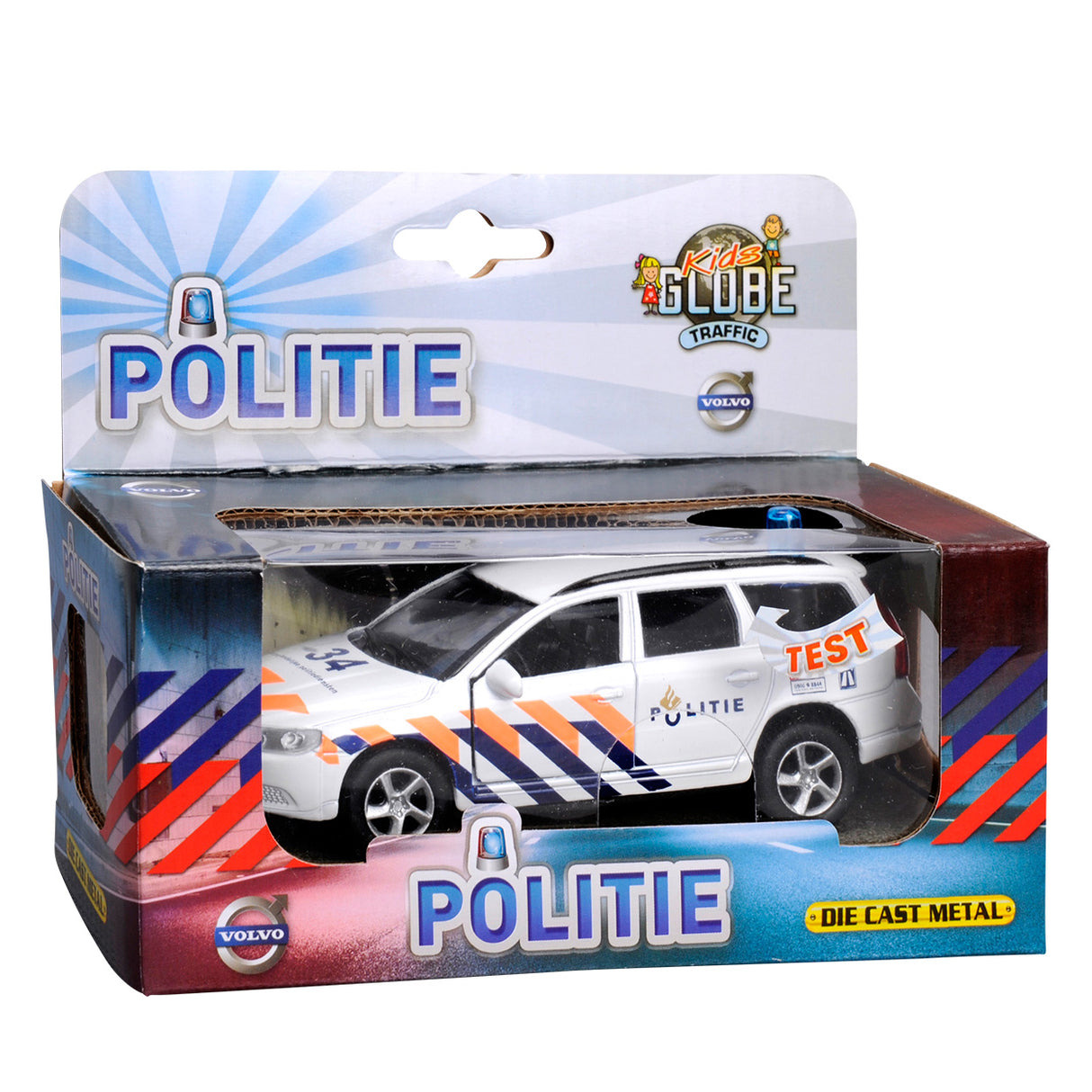 Globe terrestre pour enfants, police, volvo v70, son lumineux