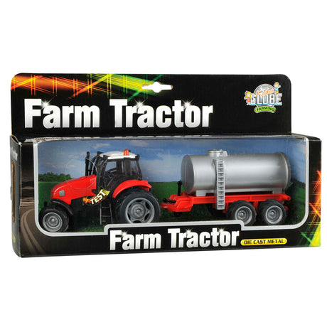 Tracteur globe pour enfants avec son lumineux de remorque 1:32