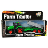 Tracteur globe pour enfants avec son lumineux de remorque 1:32