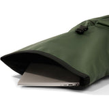 Dutchperfect urban proof rolltop backpack sac à dos 20l vert recyclé
