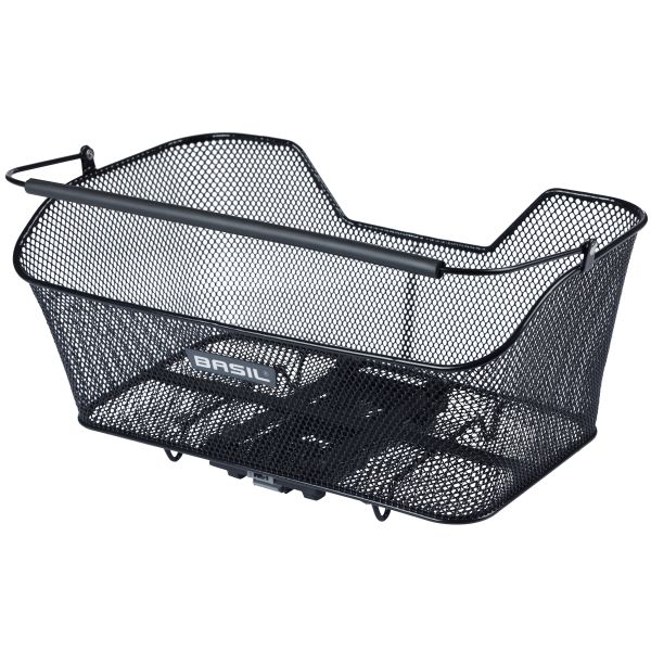 Basil panier à vélo base xl panier arrière mik 44 x 23 x 17 cm - noir