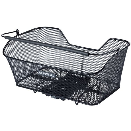 Basil panier à vélo base xl panier arrière mik 44 x 23 x 17 cm - noir
