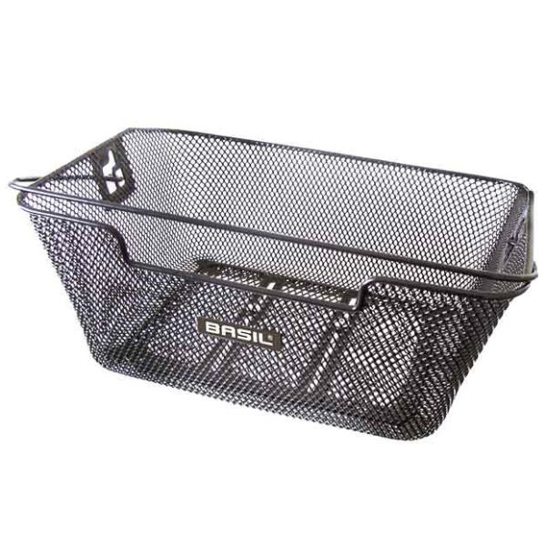 Basil Capri Flex - Panier à vélo - à l'arrière - noir