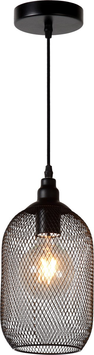 Lucide mesh - suspension - ø 15 cm - 1xe27 - noir