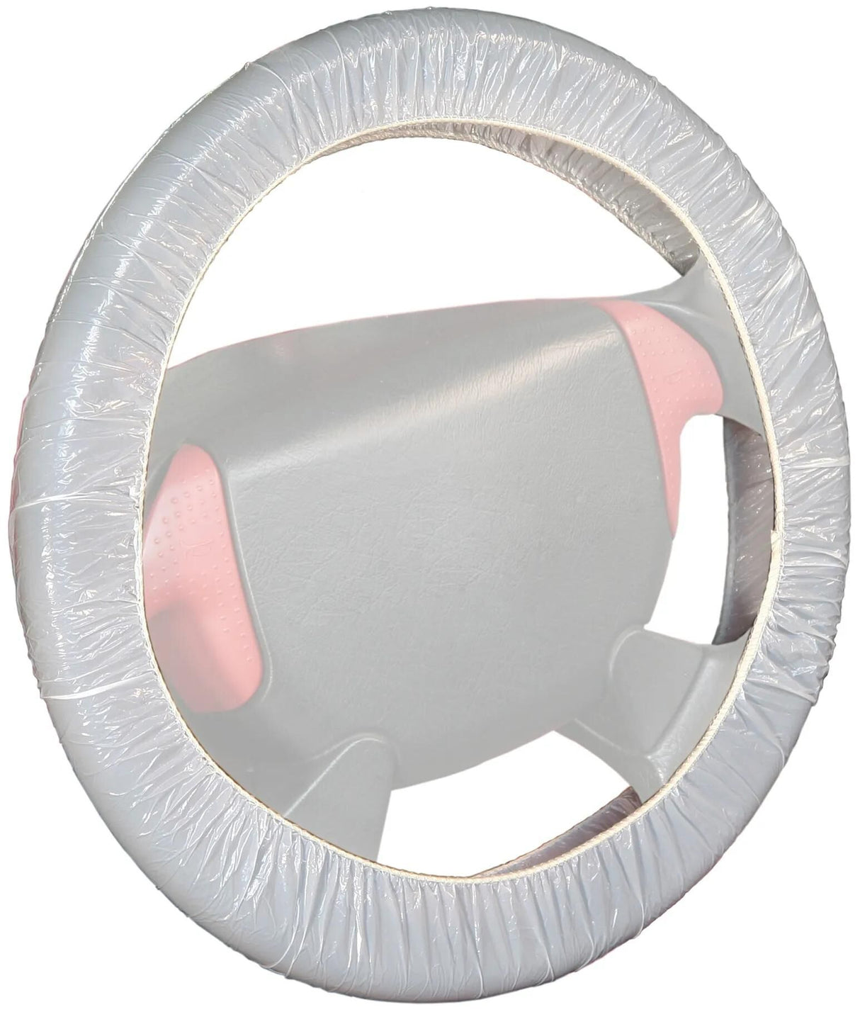 Serwo couvre-volant automobile couvre-volant voiture blanc 250 pcs.d=40cm