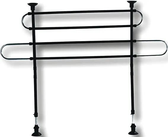 Hp grille de coffre grille de protection pour chien protection de compartiment de chargement uni noir chrome