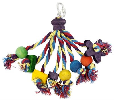 Joyeux carnaval de perroquet de jouet d'animal familier assorti