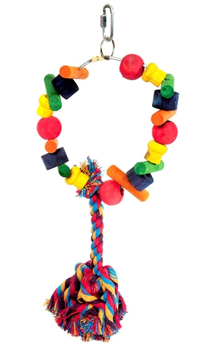 Happy pet jouet perroquet roue assortie