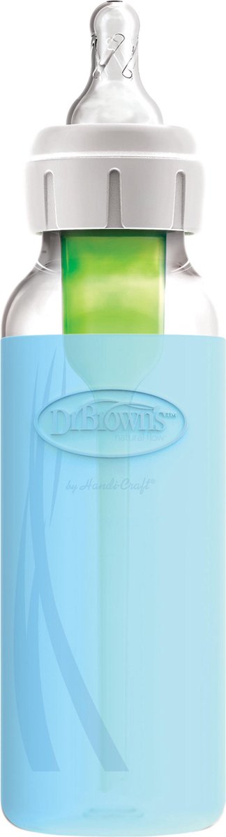 Protecteur de bouteille Dr. Brown's - flacon à col étroit - 250 ml - bleu