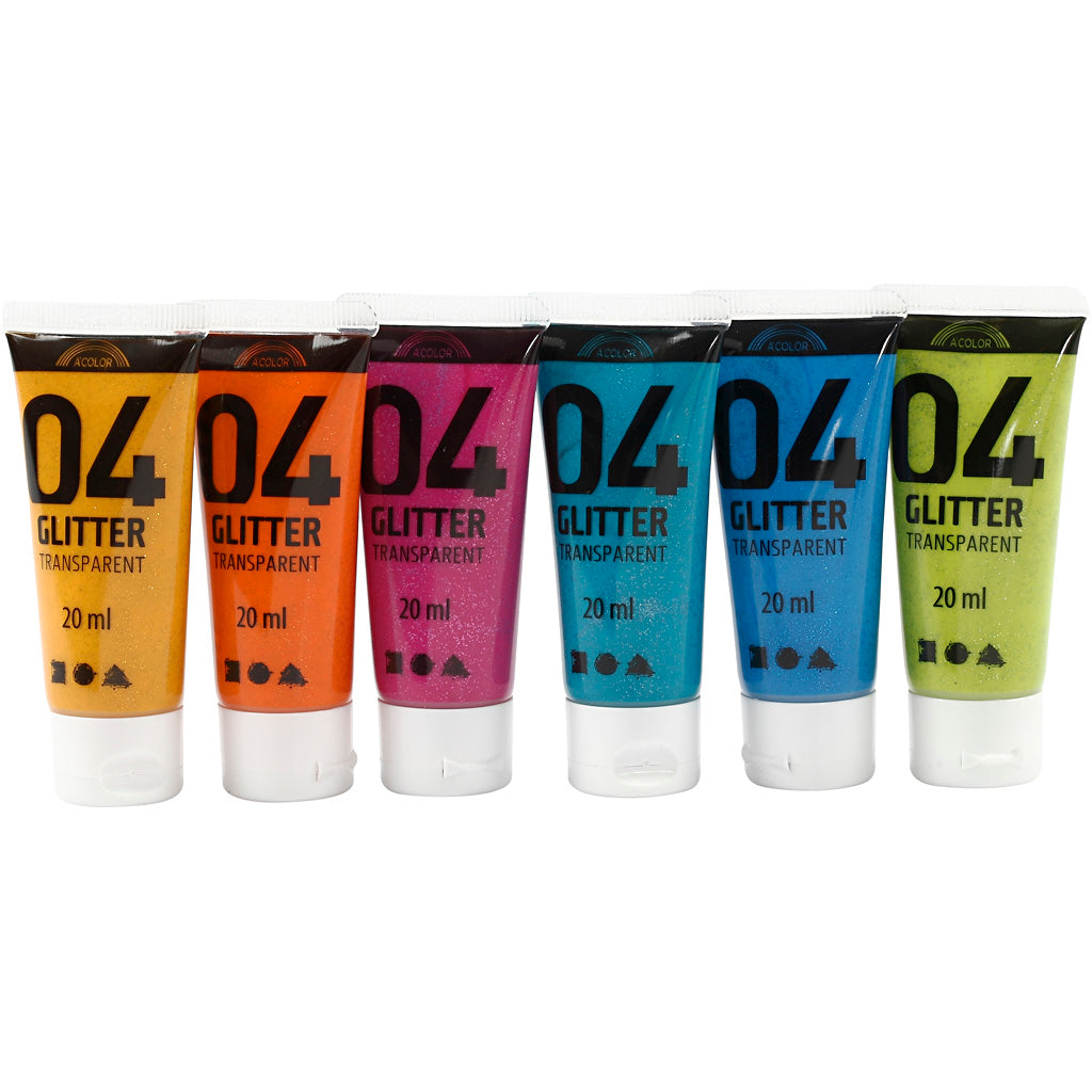 Creativ Company Children's Acrylique Paint Pintter Couleur, 6x20 ml