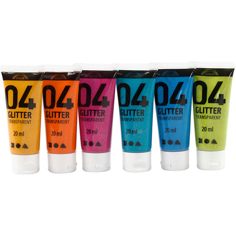 Creativ Company Children's Acrylique Paint Pintter Couleur, 6x20 ml