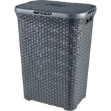 Curver Curver Style Wicker Look vaskeri Kurv 60L Anthracite