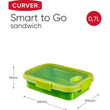 Curver Smart to Sandwich Box 0,7 l