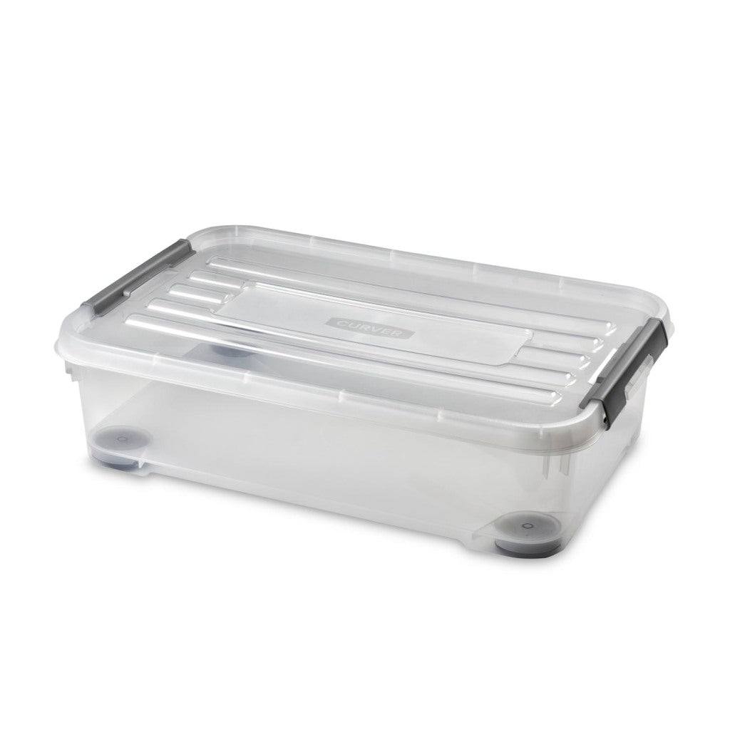 Curver Curver Handy+ Storage Box 24L 59.6x39.6x16 cm transparent