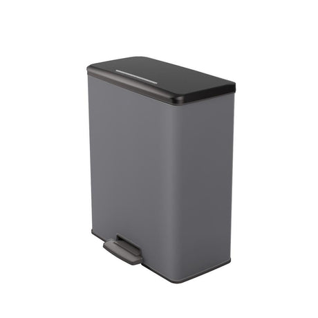 CURVER CURVER DECOBIN PEDAL BIN 65L KILL Grey