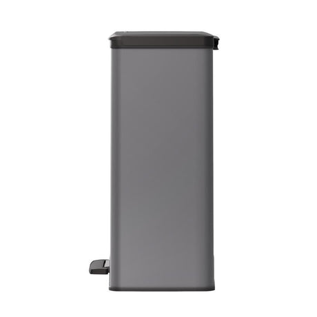 Poubelle à pédale Curver Decobin 65l gris froid