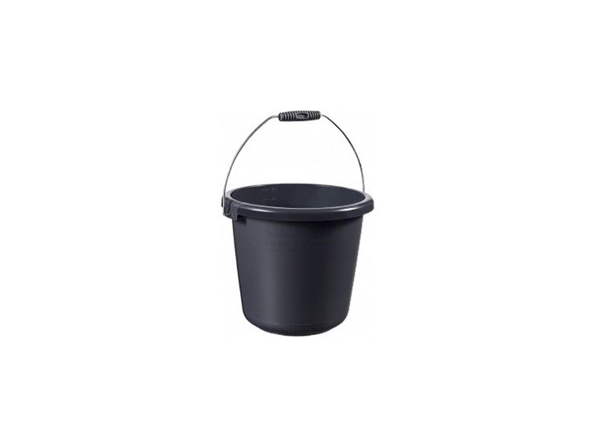 Seau Curver 10 l anthracite | 5 pièces