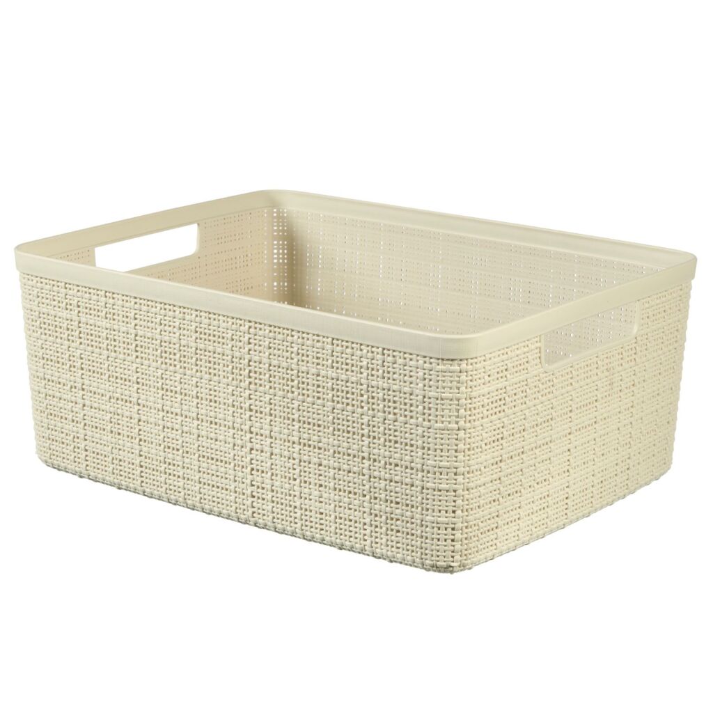 Curver Storage Panier Jute-Look 12L CR EGRAVE;