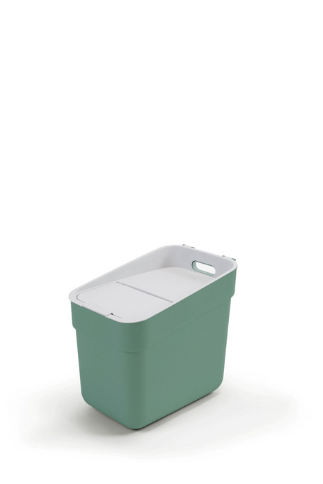 Curver poubelle prête à collecter 20 litres - vert gris clair