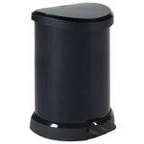 Curver Curver Pedal Bin med Binnenmmer Deco 20 L Metallic Black