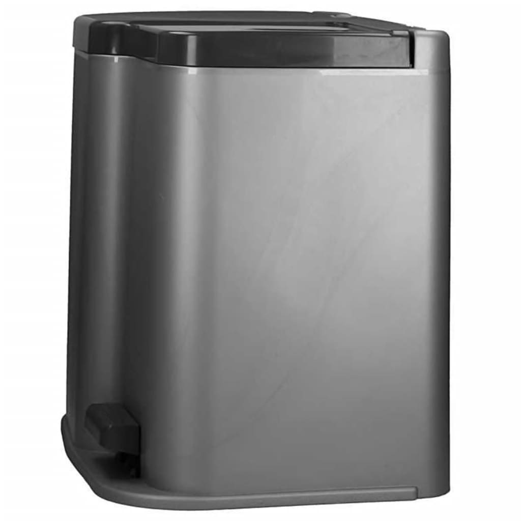 Curver curver pedal bin deco med inre hinkar 15+6 l ljusgrå