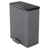 Curver Curver Pedal Bin Deco Duo 26+26 l Kühlung grau