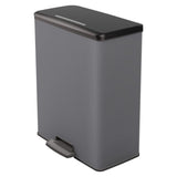 Curver Curver Pedal Bin Deco prostokątny 65 L Choling Grey