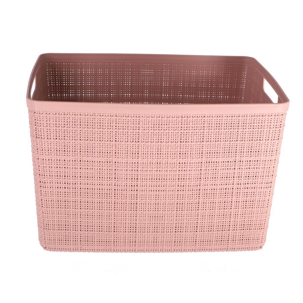 Panier de rangement Curver Curver Jute-look 20L Pink