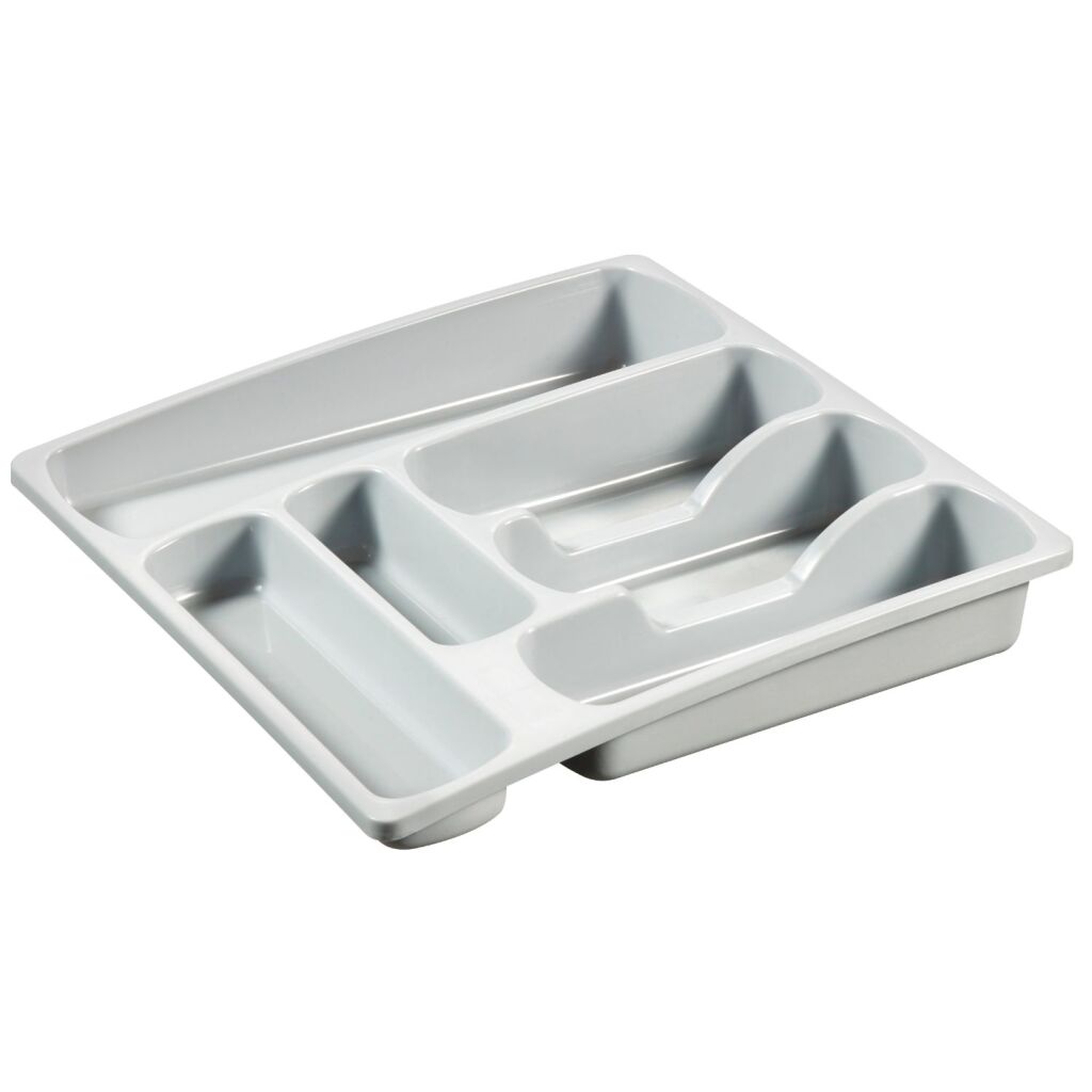 Curver range-couverts 6 compartiments 38x38x6 cm gris