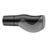 Union ergonomic handle set 2 components 130 130mm black gray with cutting edge bar-end cap