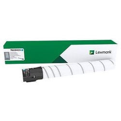 Tonercartridge lexmark 76c0hc0 cyaan