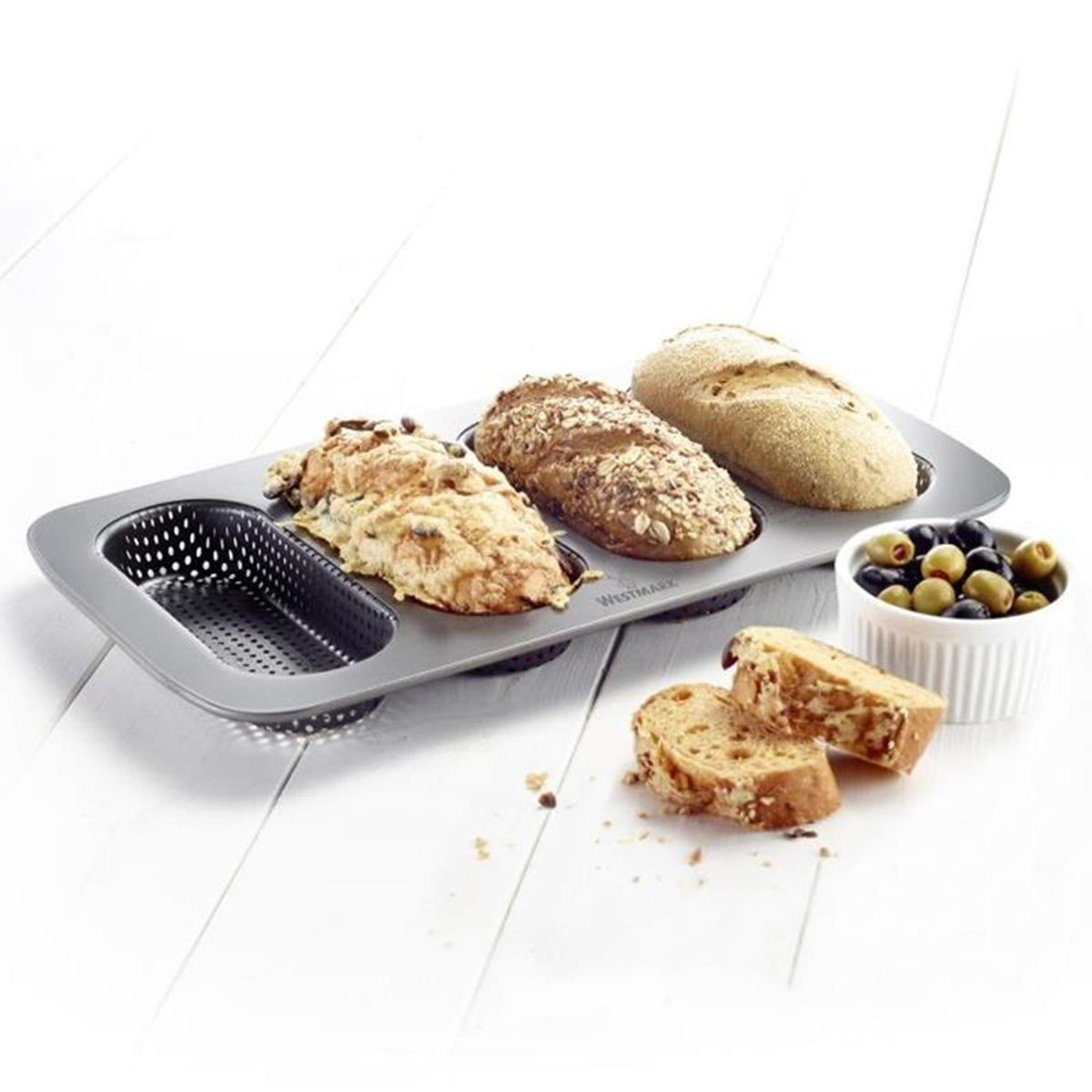 Mini assiette baguette Westmark 34,6x21,5x3cm
