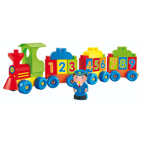 Lettres et chiffres de la locomotive écoiffier Abrick