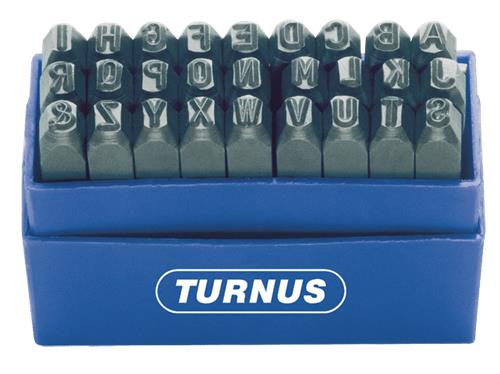 Lettres de timbre Kukko turnus 7mm