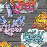 Covergs muraux hollandais Néerlandais Covergs Wallpaper Graffiti Multi-couleur L179-01