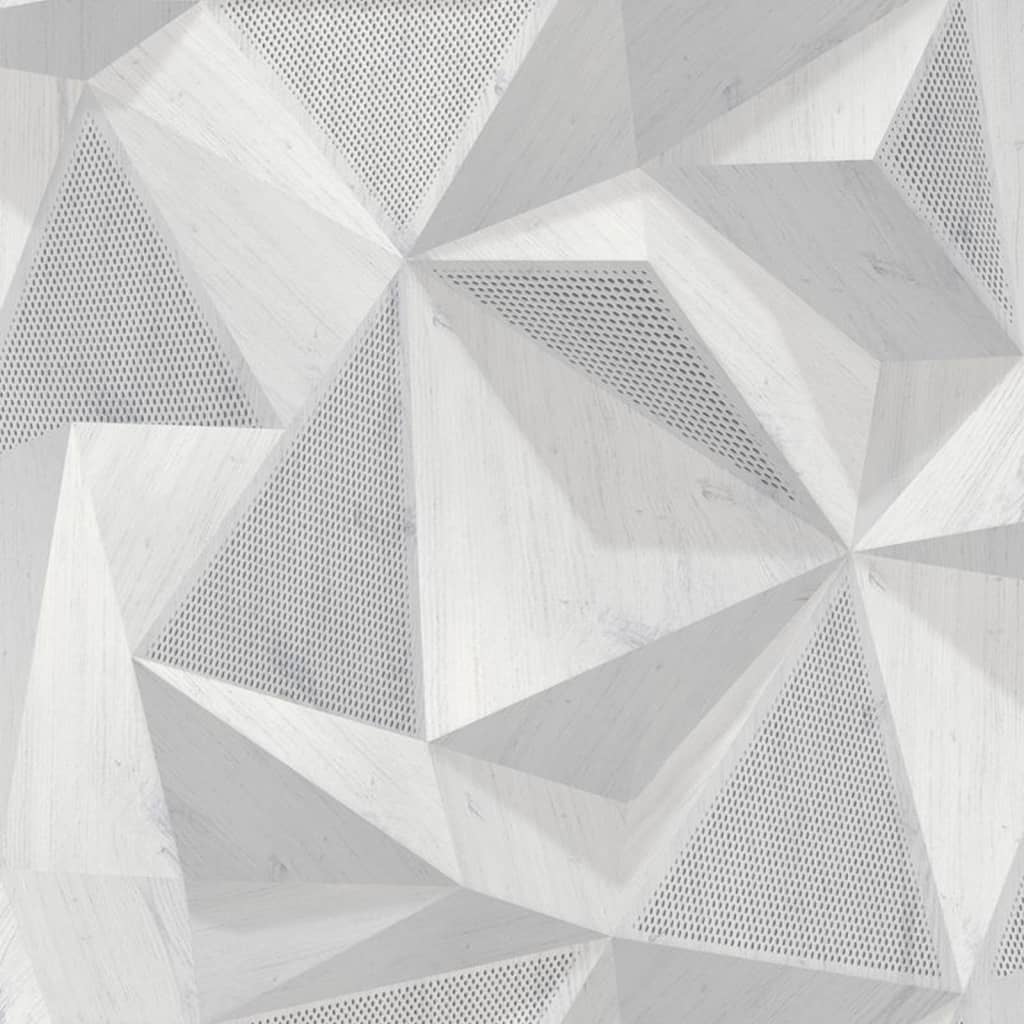 Fond d'écran du papier mural hollandais onyx gris clair