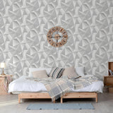 Fond d'écran du papier mural hollandais onyx gris clair